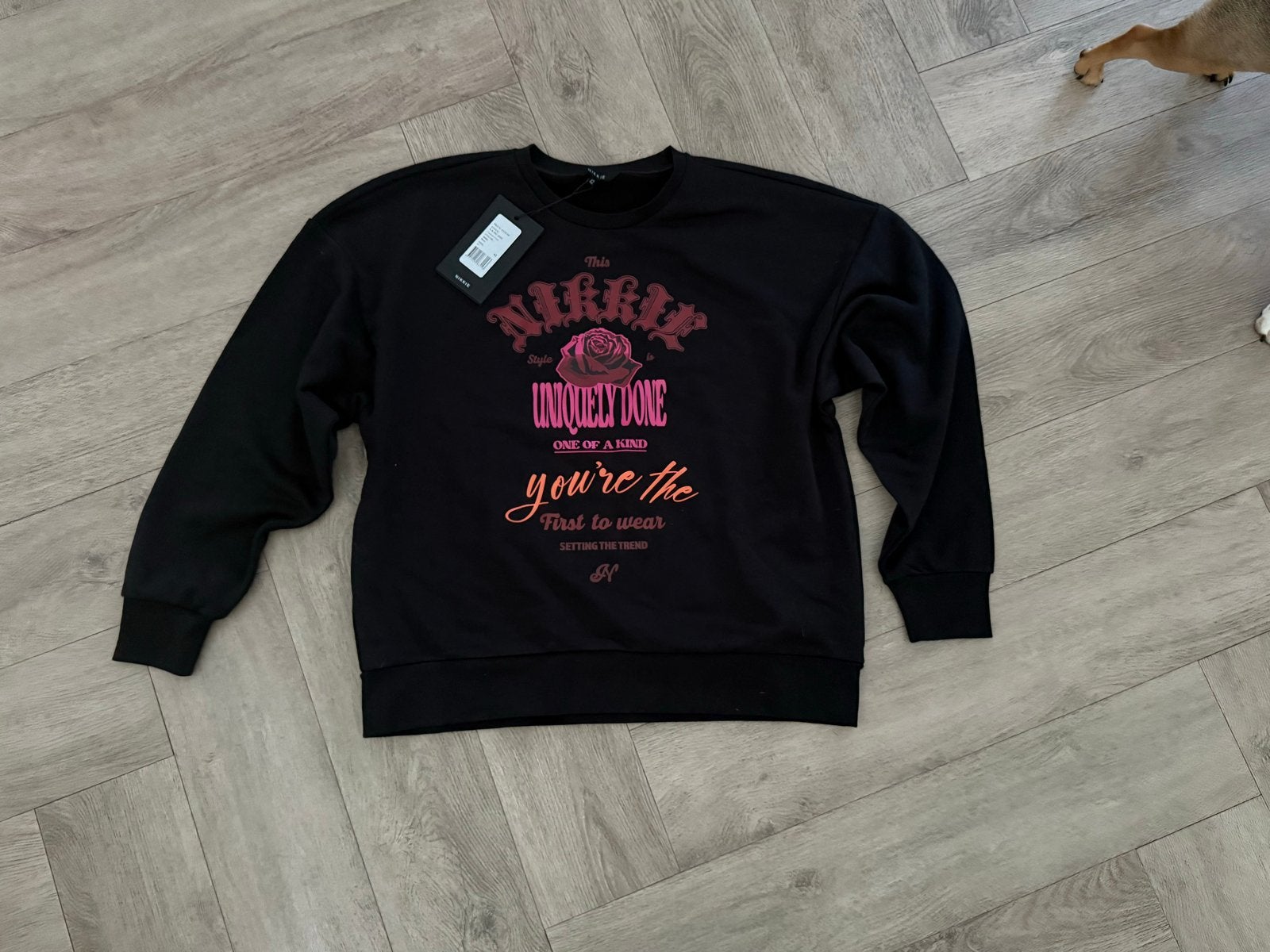 Nieuwe Nikkie trui met prijskaartje - Maat 42 (L), Ophalen of Verzenden, Nieuw, Maat 42/44 (L), Zwart