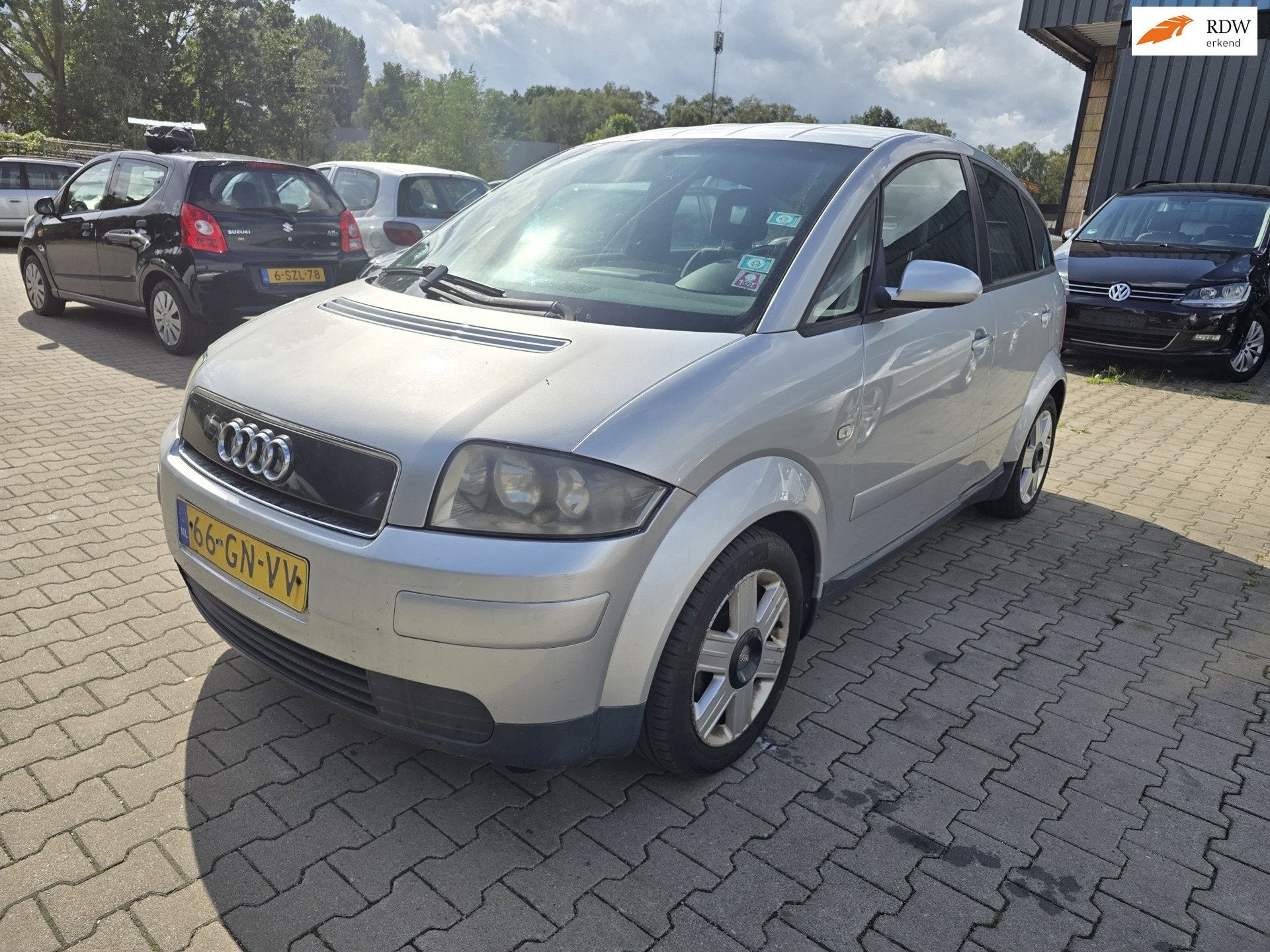 Audi A2 1.4, Auto's, Voorwielaandrijving, Stof, Gebruikt, 4 cilinders