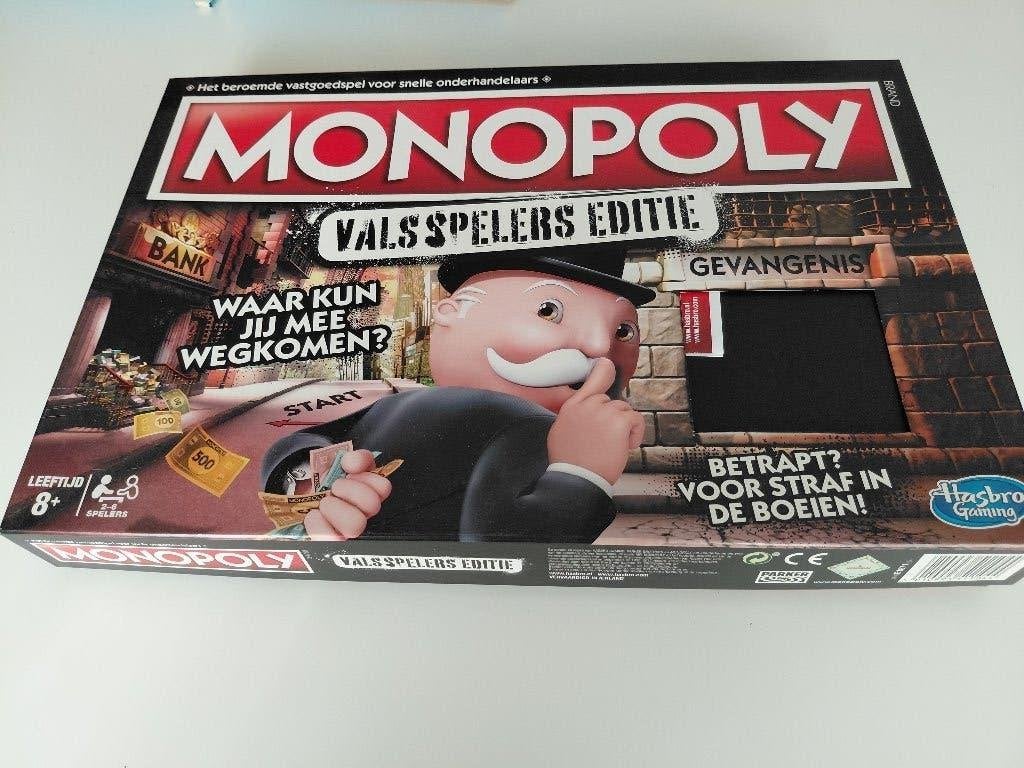 Monopoly valsspel editie, Vijf spelers of meer, Ophalen of Verzenden, Nieuw, Hasbro