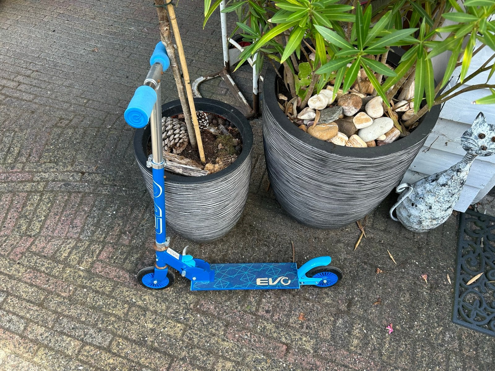 Blauwe EVO step voor kinderen - gebruikt maar goed, Fietsen en Brommers, Steps, Ophalen, Gebruikt, Gewone step