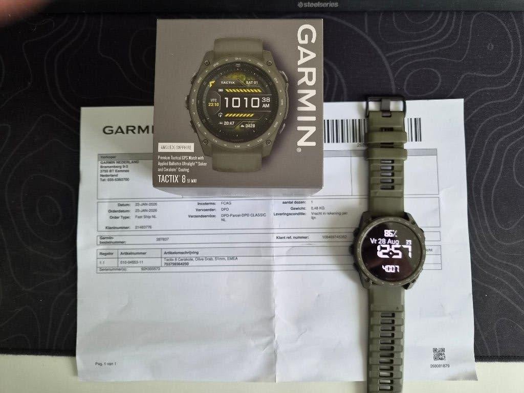 Garmin, Ophalen, Zie tekst, Zwart, Zo goed als nieuw