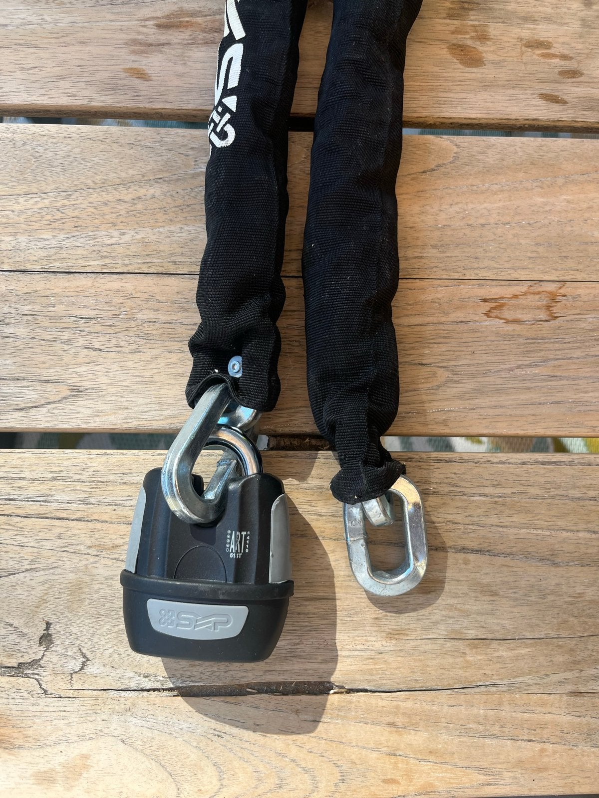 SXP BPL Ringslot 120cm ART4 - Hoogwaardig fietsslot, Ophalen of Verzenden, Gebruikt, Ringslot