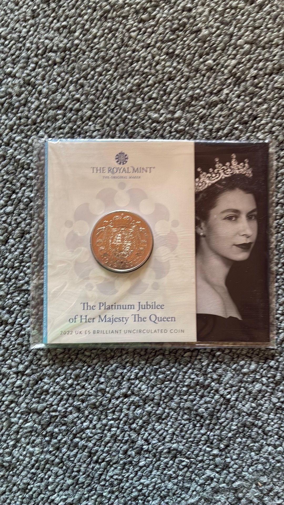 Groot Brittannië 5 pond 2022 jubilee unc set, Ophalen of Verzenden, Overige landen
