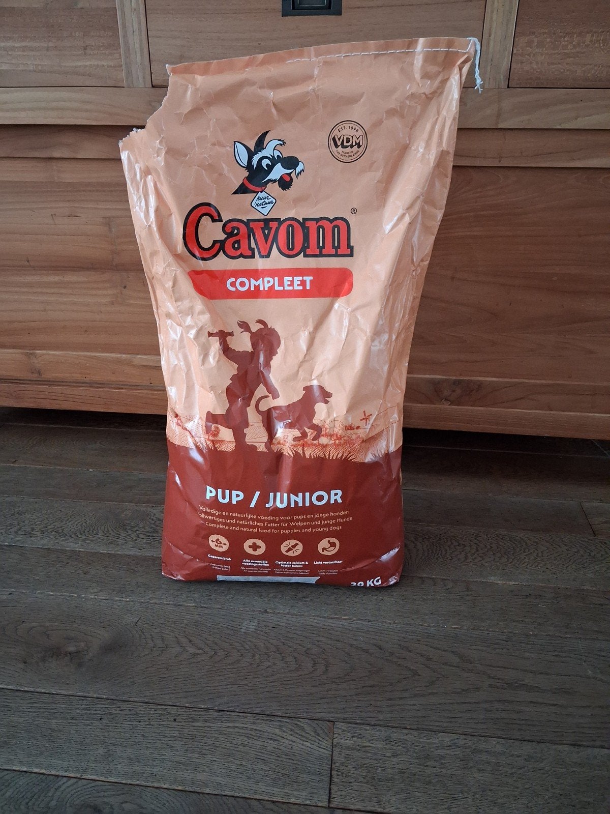 Cavom puppy, Ophalen, Hond