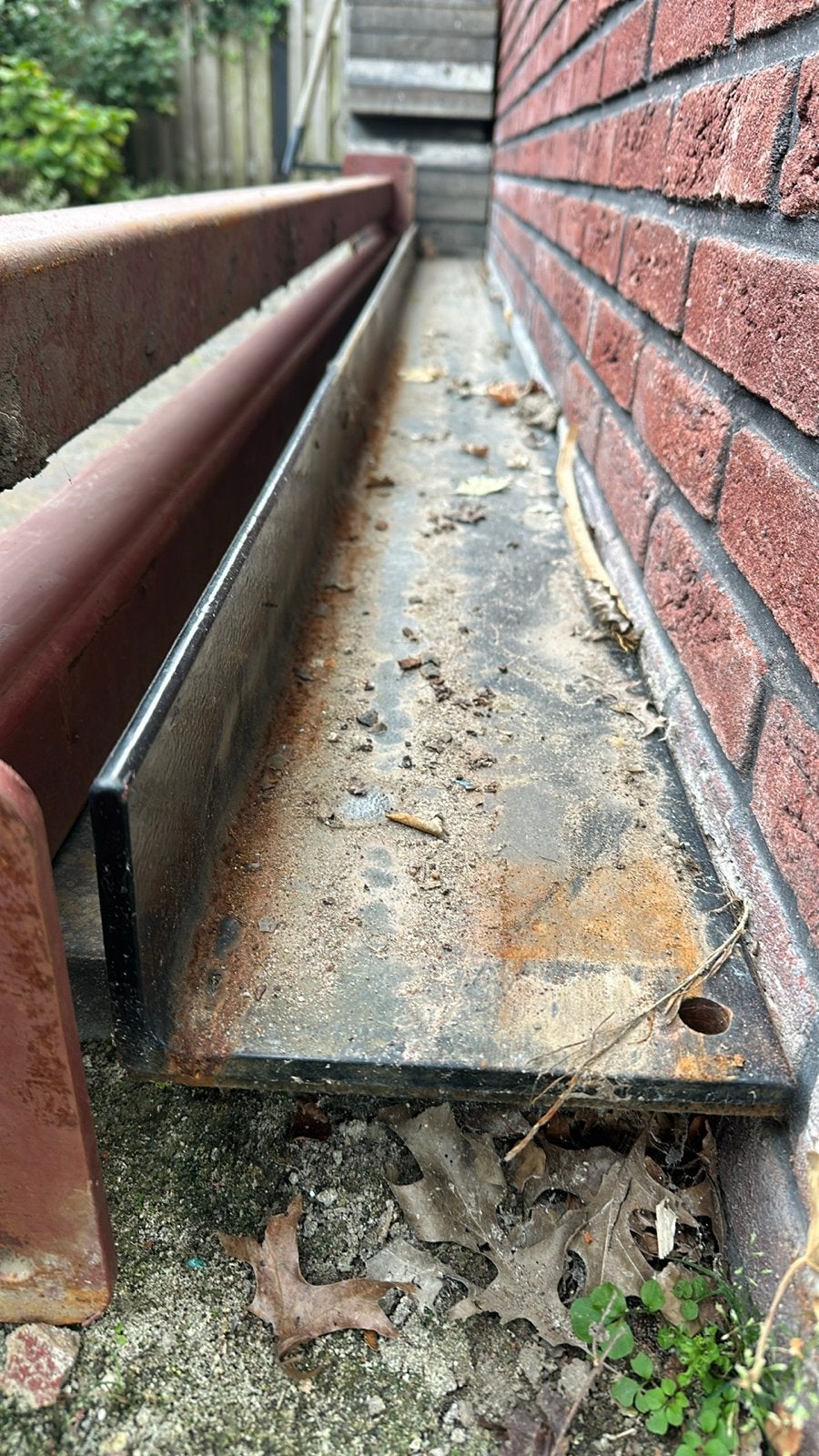 Zware stalen U-balk 300 cm - Gebruikt, Doe-het-zelf en Verbouw, Ophalen, Gebruikt, IJzer