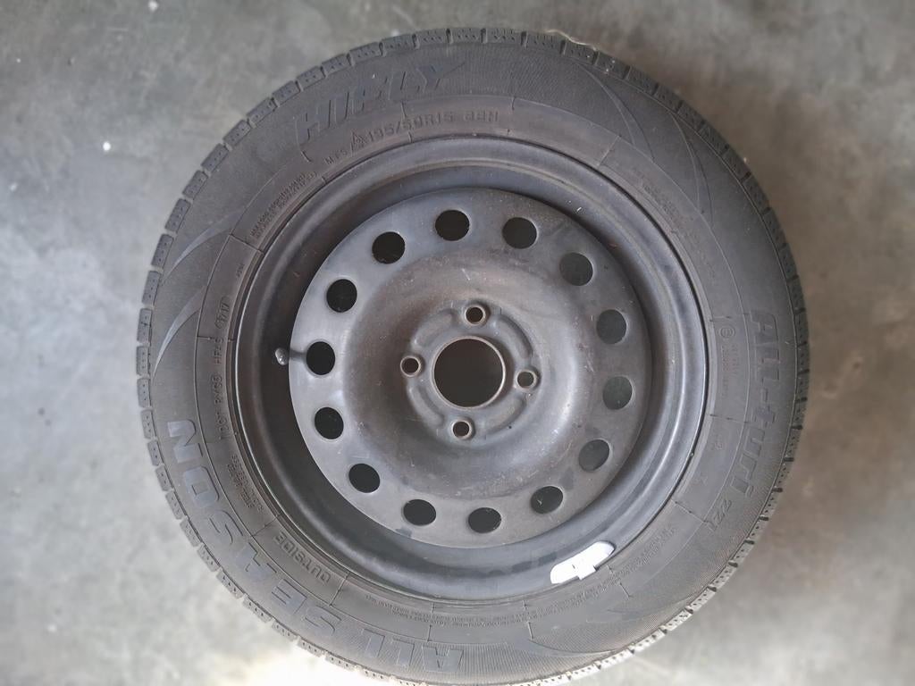 Reserve wiel 195/60 r15 4 steek 108 Hifly all- turi all seas, Ophalen of Verzenden