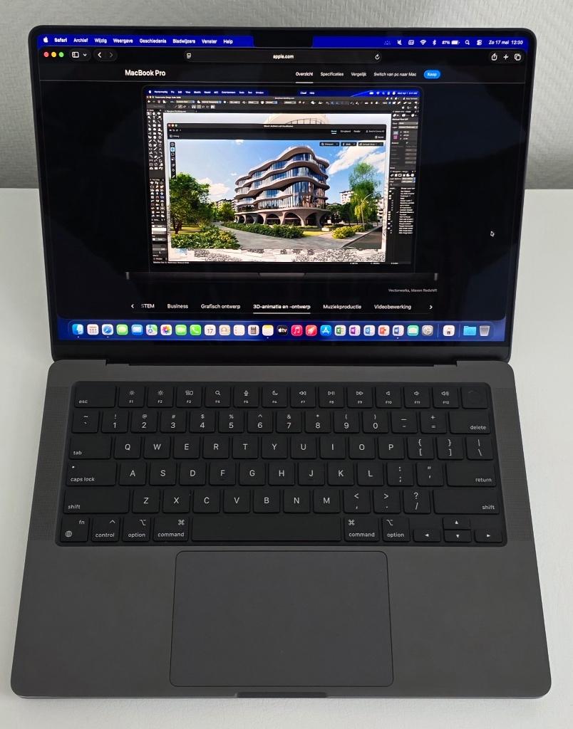 MacBook Pro 14-inch M4 (2024) – Zo goed als nieuw!, Computers en Software, Apple Macbooks, MacBook Pro, 2 tot 3 Ghz, Qwerty, Overige groottes