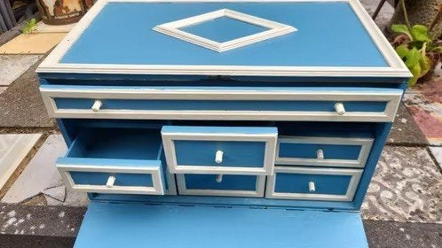 Leuke kleine kist(vintage), Ophalen, 50 tot 100 cm, Minder dan 50 cm, Minder dan 50 cm