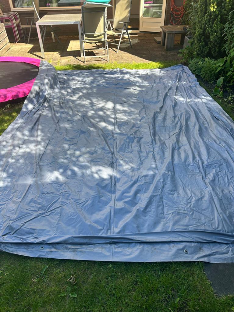 Opblaasbaar grondzeil 400x300cm, Ophalen, Gebruikt
