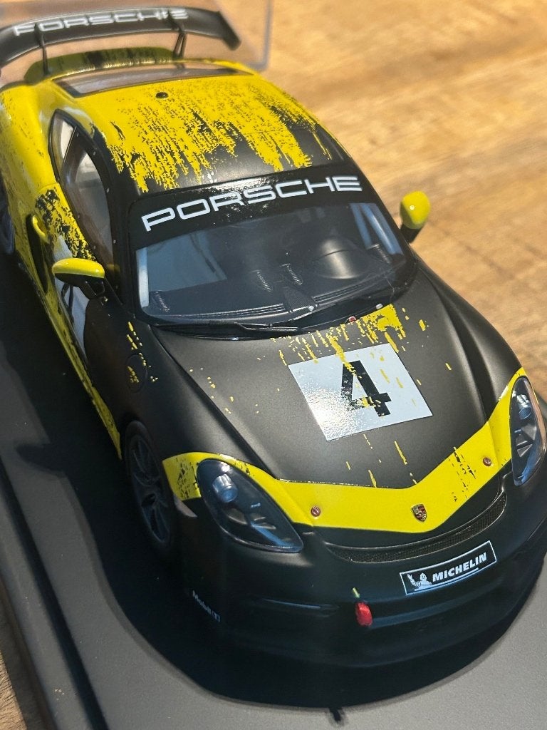 Porsche Cayman GT4 Clubsport 1:18 LIMITED EDITION, Ophalen of Verzenden, Nieuw, Auto, Overige merken