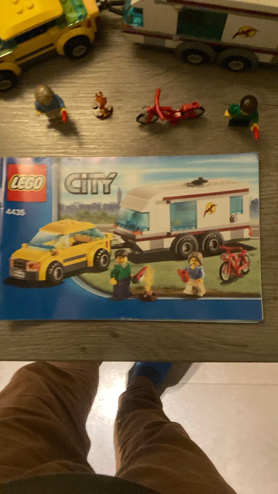 LEGO City Camper met Auto en Accessoires (4435), Ophalen of Verzenden, Zo goed als nieuw, Overige merken