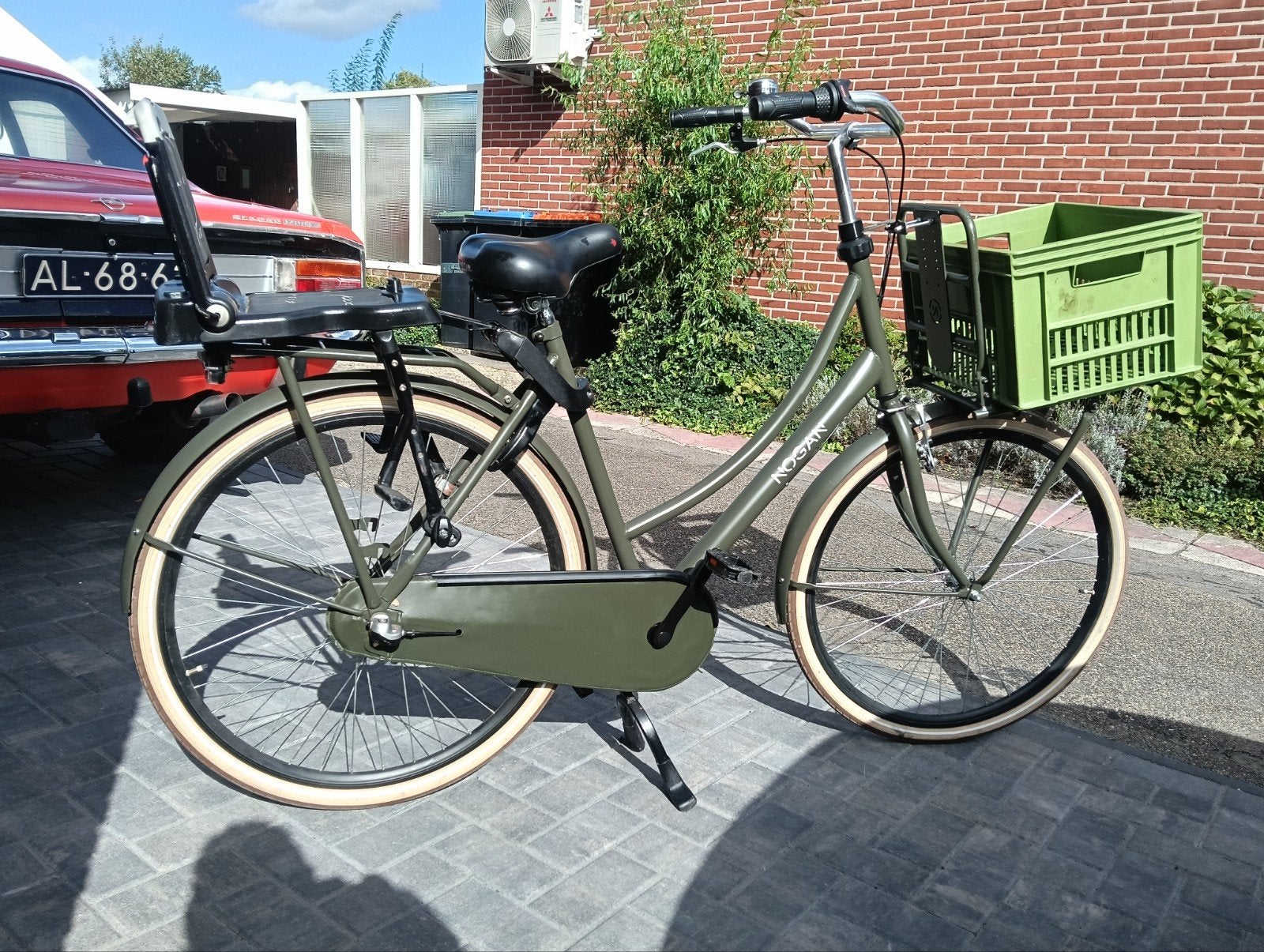 Nogan Moederfiets, Zo goed als nieuw, Handrem, Nogan, 56 cm of meer