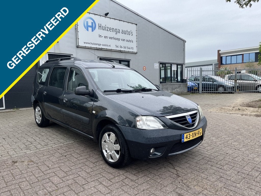 Dacia Logan MCV 1.6-16V Lauréate| AIRCO| Export!| Sold, Auto's, Dacia, 13 km/l, Stof, Gebruikt, 4 cilinders