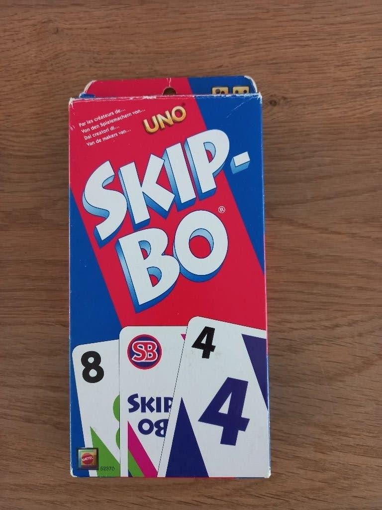 Skip-Bo kaartspel, Hobby en Vrije tijd, Een of twee spelers, Ophalen of Verzenden, Gebruikt, Mattel
