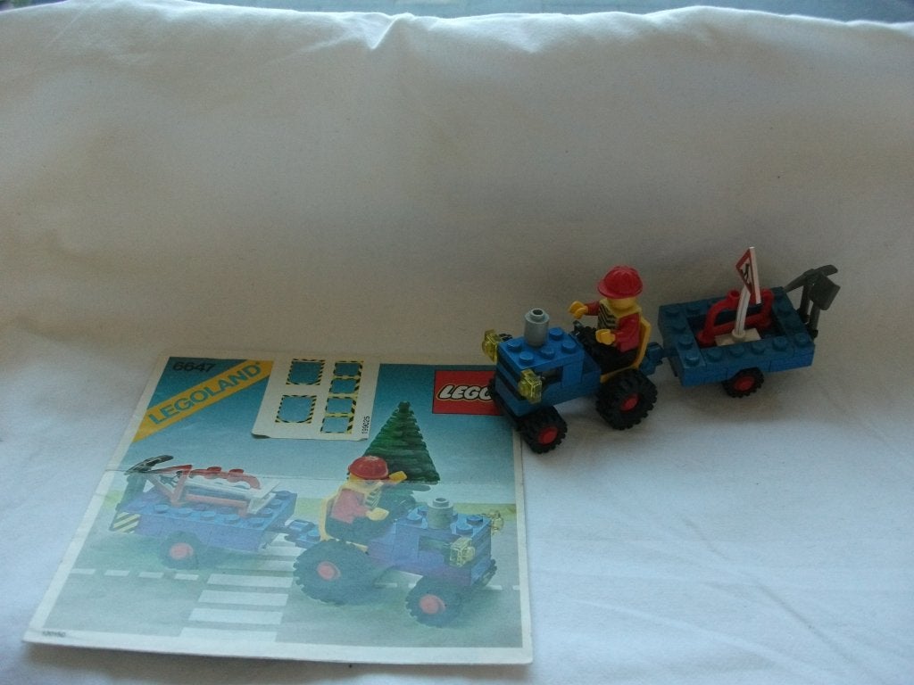 LEGO set 6647 Highway Repair, Kinderen en Baby's, Gebruikt, Lego, Ophalen of Verzenden, Complete set
