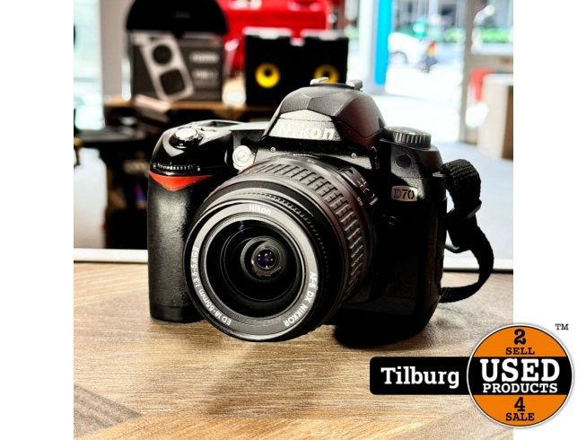 Nikon D70+18-55MM Lens | Incl Lader | Met garantie, Flex Ltd., Zo goed als nieuw, https://flex.com/contact-us, Nobelstraat 10, 5807 GA Oostrum