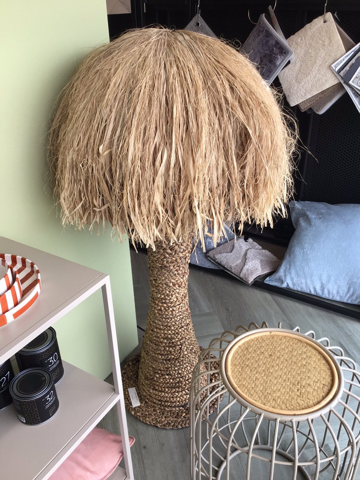 Unieke Palmboom Lamp - Sfeervolle Verlichting, Ophalen of Verzenden, Zo goed als nieuw