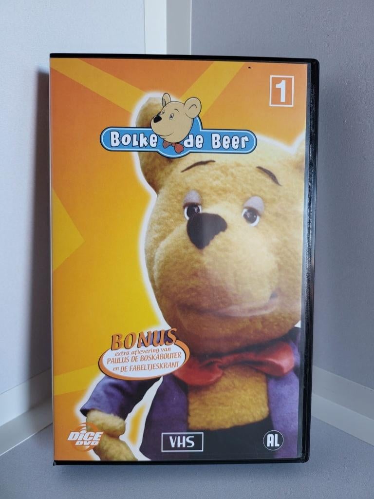 Videoband van Bolke de Beer – Deel 1, Cd's en Dvd's, VHS | Kinderen en Jeugd, Alle leeftijden, Overige typen, Ophalen of Verzenden