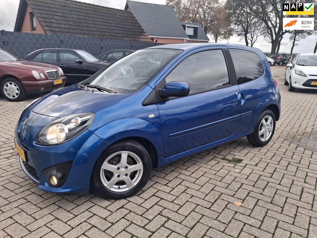 Renault Twingo 1.2-16V Dynamique 2010. Airco/CV/Lichtmetaal, Auto's, 839 kg, Gebruikt, Zwart, 4 cilinders
