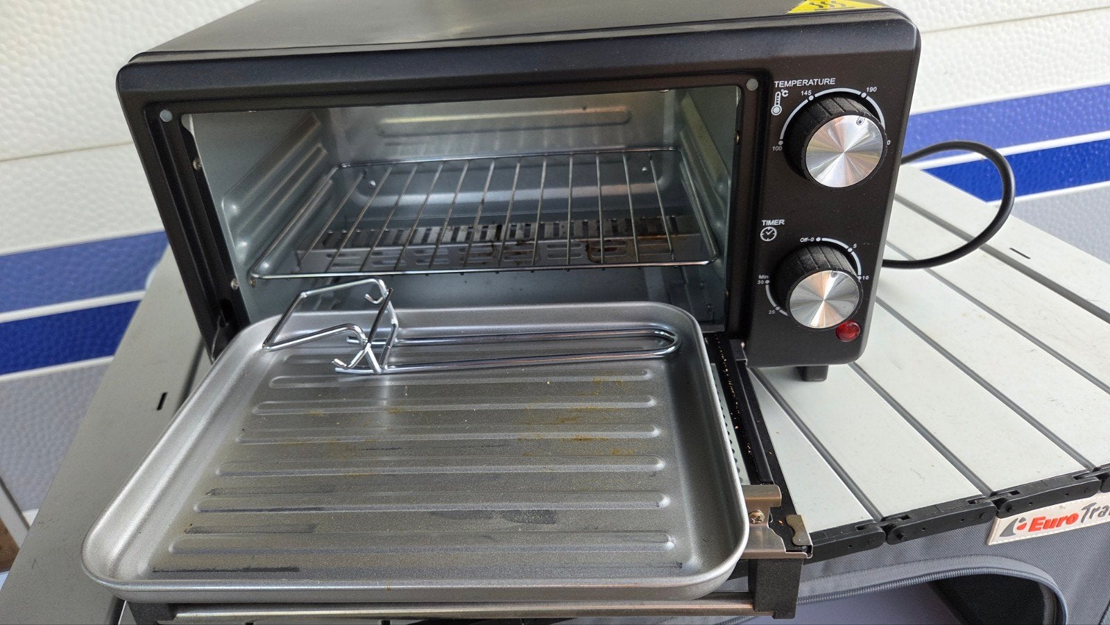 Mestic Mini-oven - Ideaal voor camping of kleine keuken, Caravans en Kamperen, Ophalen, Zo goed als nieuw