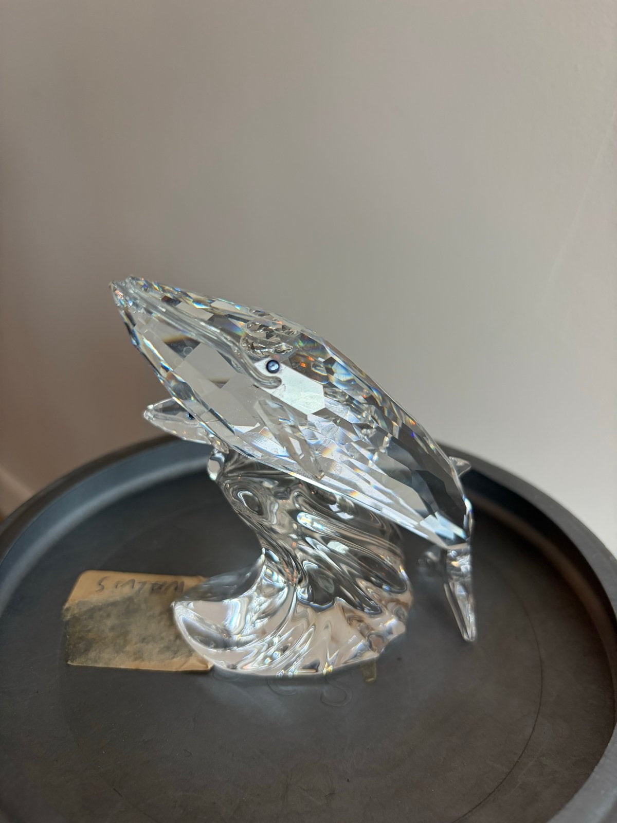 Swarovski SCS Walvissen 1992 Care for Me – originele doos, Verzamelen, Ophalen of Verzenden, Zo goed als nieuw, Figuurtje