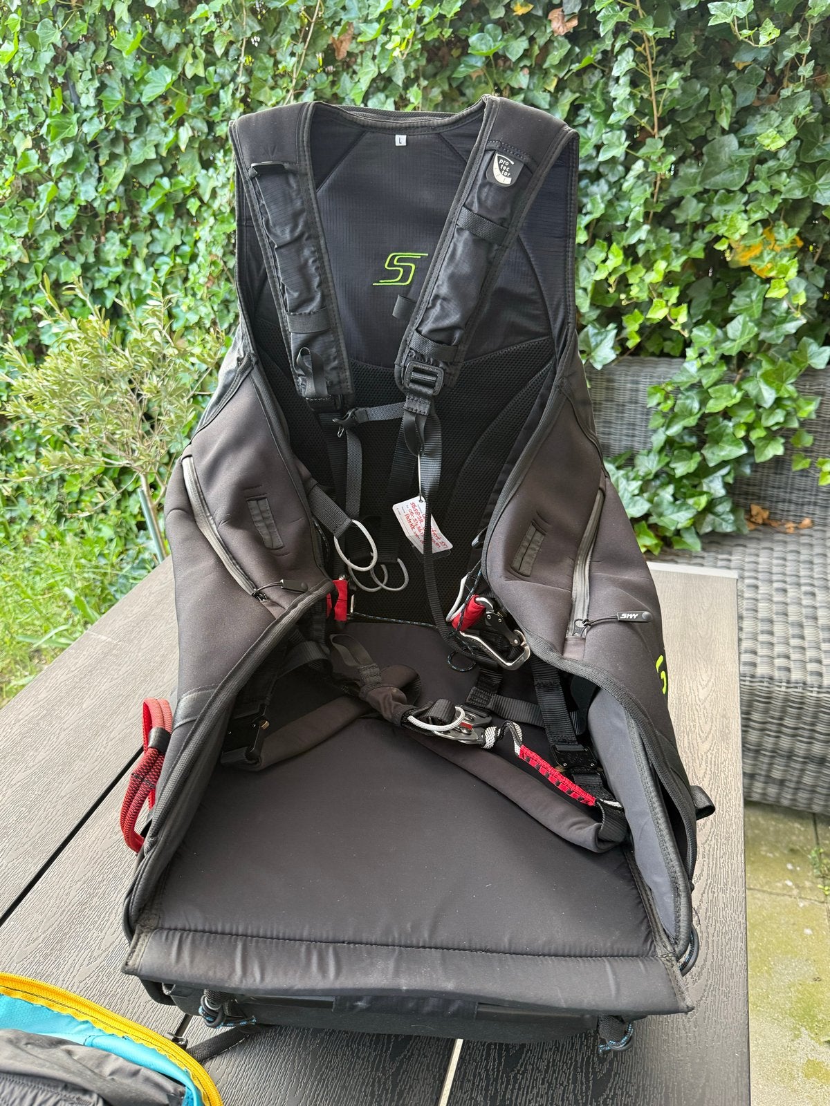 Sky Gii 52 Paragliding Harnas - Zo goed als nieuw, Sport en Fitness, Ophalen of Verzenden, Zo goed als nieuw, Zitje of Harnas