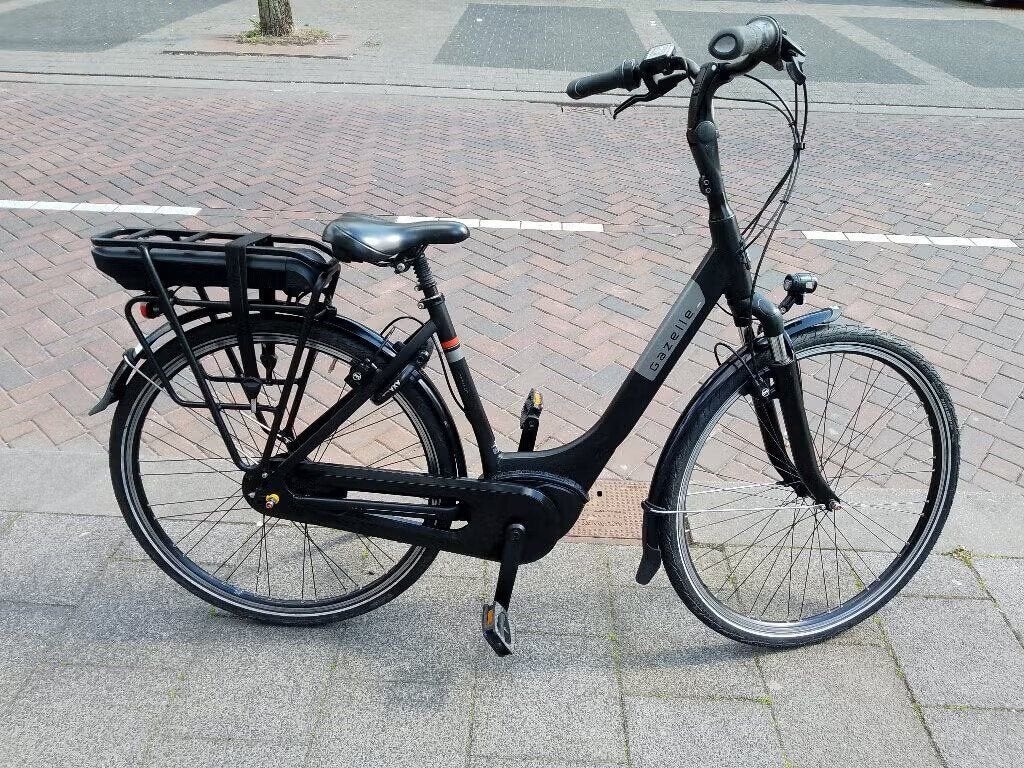 Gazelle Paris C7+ d49 elektrische fiets Bosch middenmotor, Gebruikt, Gazelle, -, -