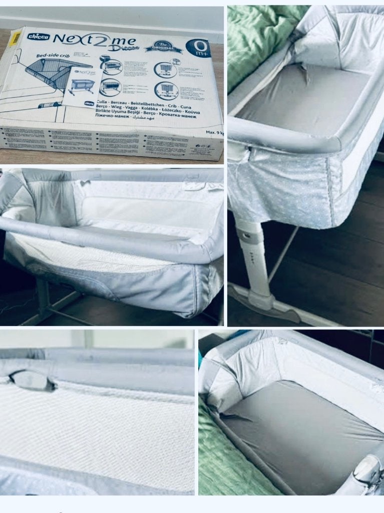 Te koop: Chicco next2 me Dream, Kinderen en Baby's, Ophalen, Zo goed als nieuw, 140 tot 160 cm, 70 tot 85 cm