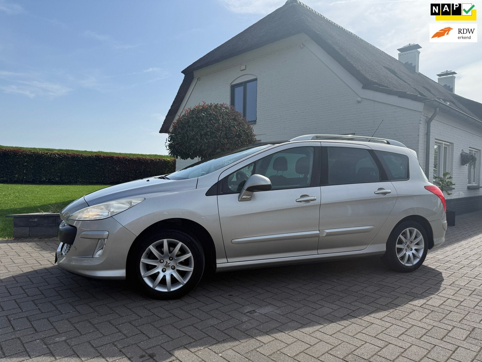 Peugeot 308 SW 1.6 VTi XS / Bj: 2008 / Airco / Nieuwe apk!, Auto's, Voorwielaandrijving, Gebruikt, Startonderbreker, 4 cilinders