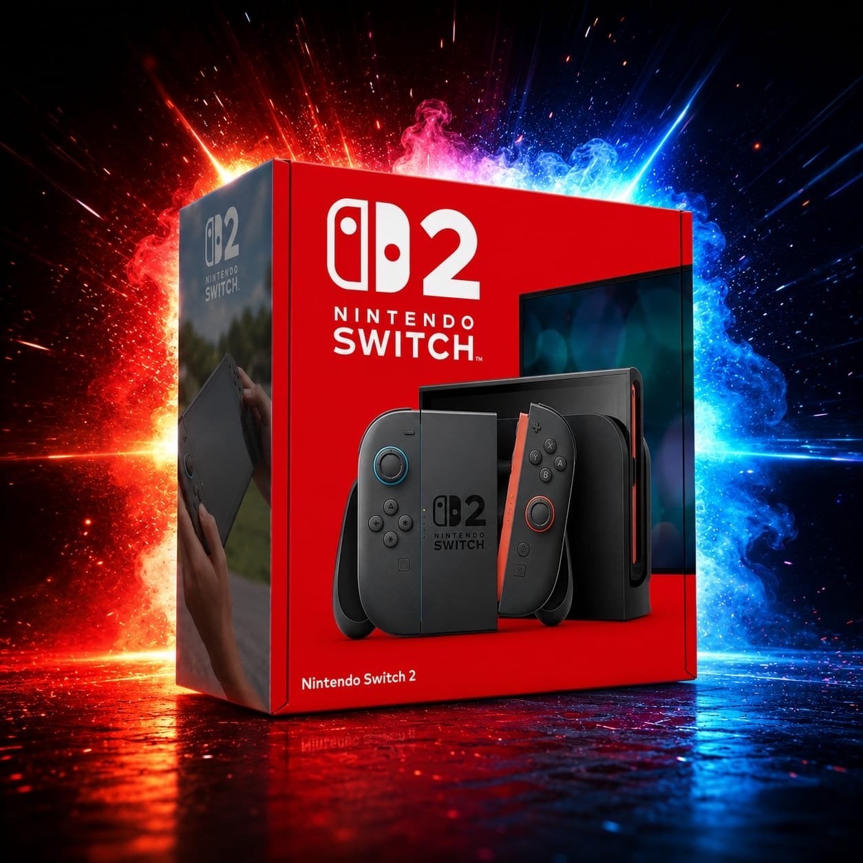Nieuwe Nintendo Switch 2 - Ongeopende Verpakking, Spelcomputers en Games, Spelcomputers | Nintendo Switch, Ophalen, Nieuw, Met 1 controller