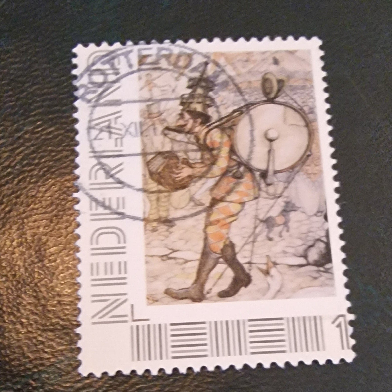 Kv539 persoonlijke postzegel Anton Pieck, Postzegels en Munten, Verzenden, Na 1940, Gestempeld