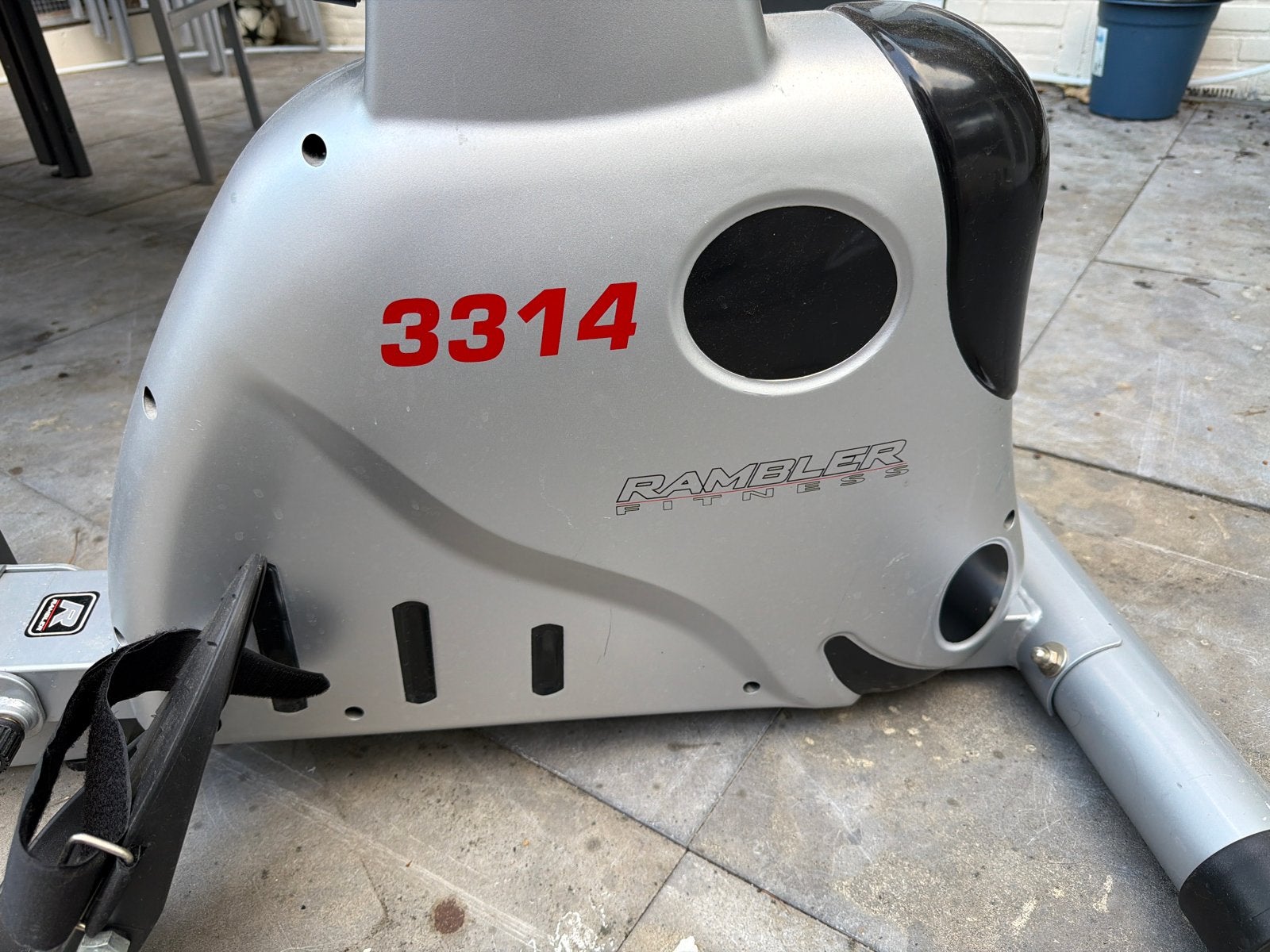 Rambler Fitness Roeitrainer 3314 - Gebruikt, Ophalen, Gebruikt, Armen, Metaal