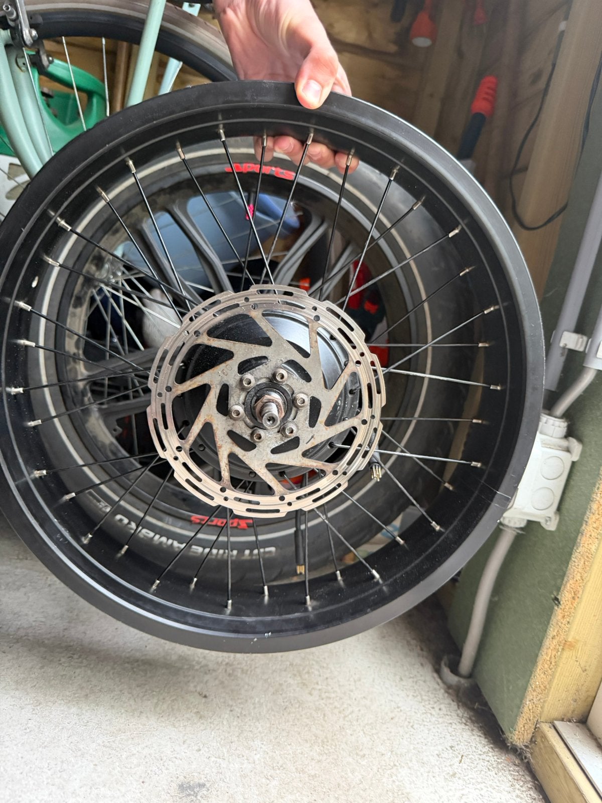 fatbike moter zwarte kabel 500W met stalen tandwielen, Ophalen of Verzenden, Fatbike