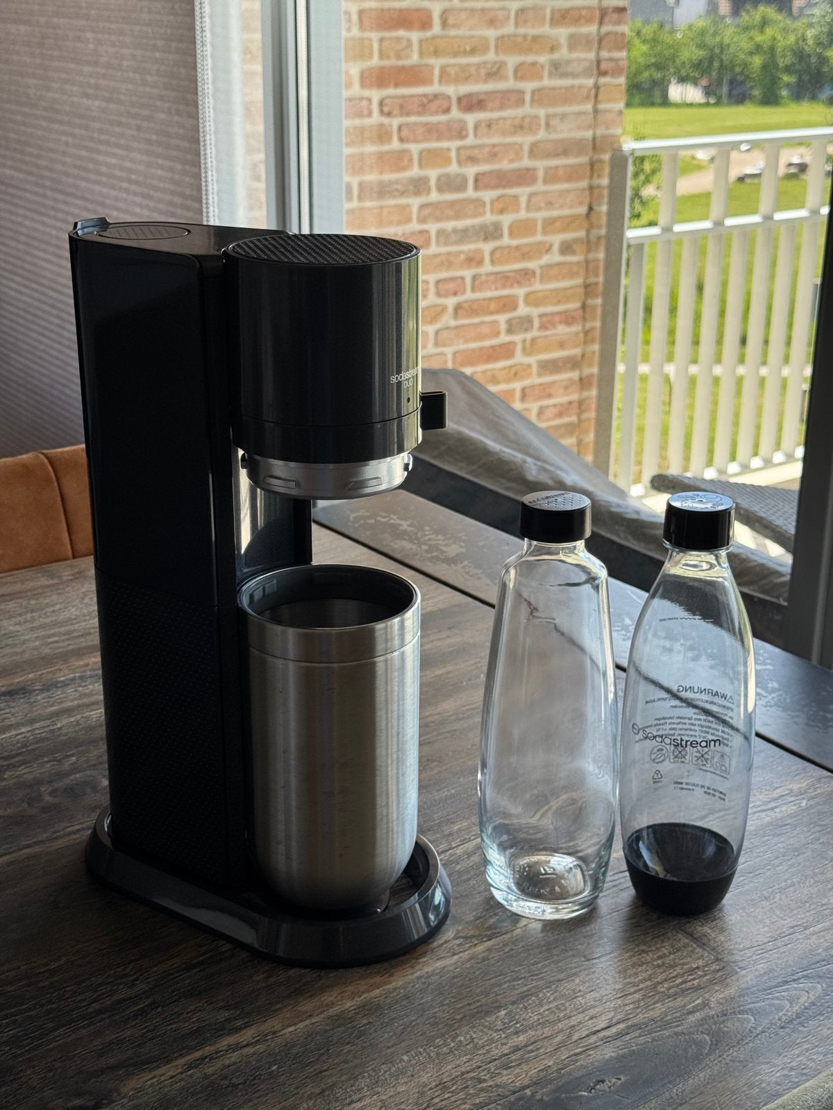 Sodastream Duo met 2 flessen, Witgoed en Apparatuur, Ophalen, Zo goed als nieuw