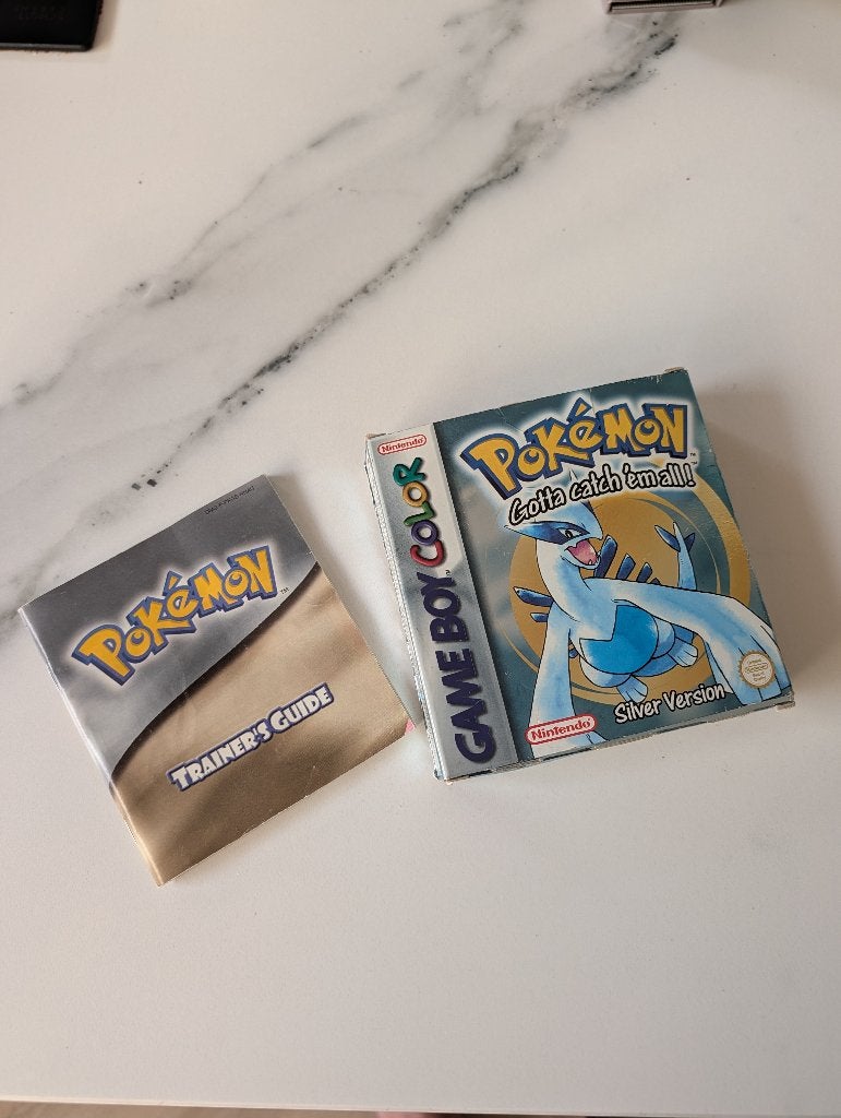 Pokemon Silver Game Boy Color Box & Instructions, Gebruikt, Overige genres, 1 speler, Ophalen of Verzenden