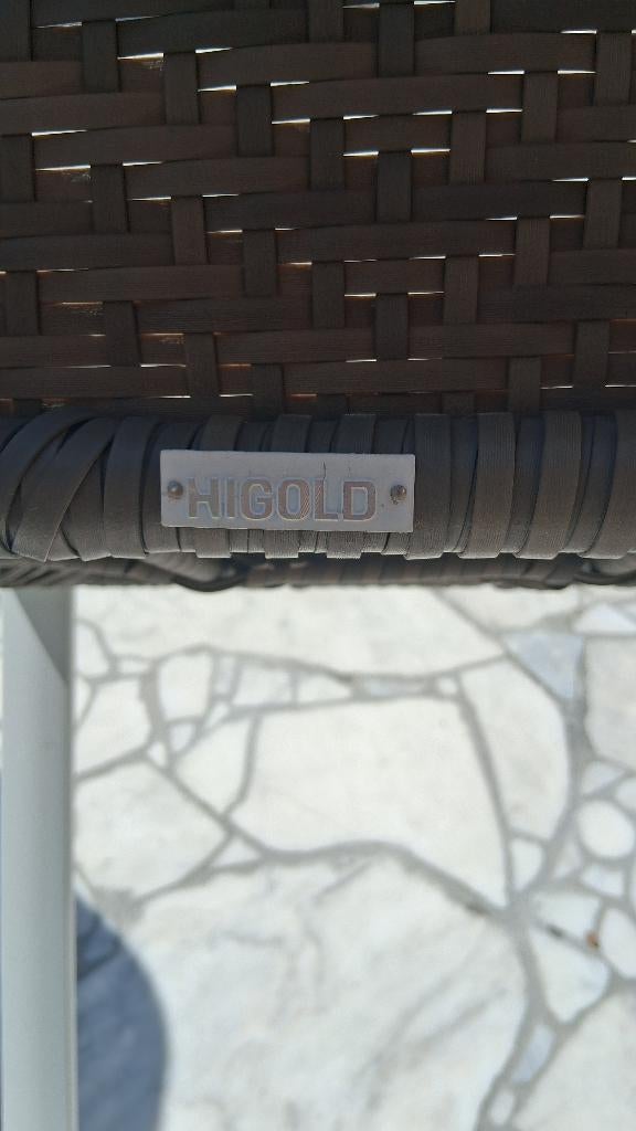 Hoge tuinstoelen, Ophalen, Gebruikt, Metaal