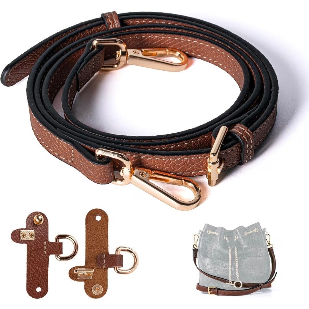 Verstelbare Lederen Crossbody Schouderriem met Ombouwset, Sieraden, Tassen en Uiterlijk, Tassen | Damestassen, Verzenden, Nieuw