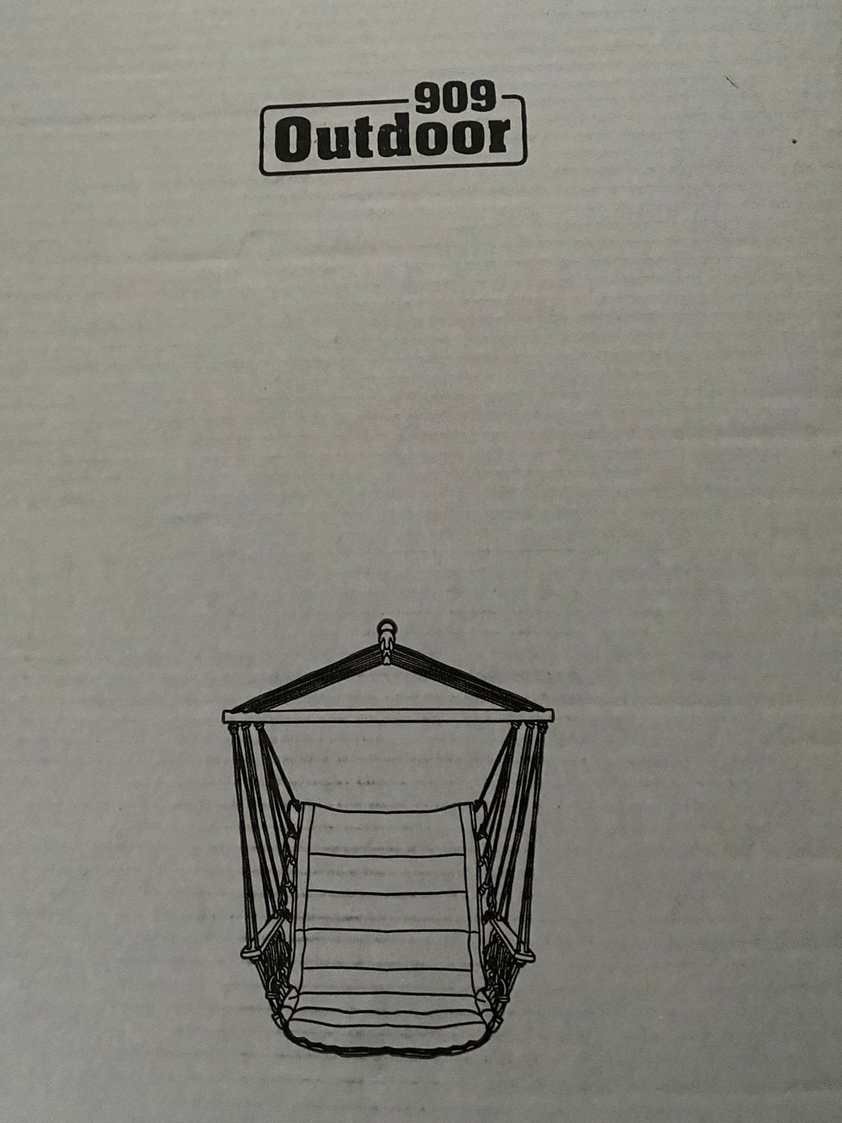 909 Outdoor Hangmat Stoel - Nieuw in doos, Opvouwbaar, Nieuw, Ophalen of Verzenden, Eenpersoons