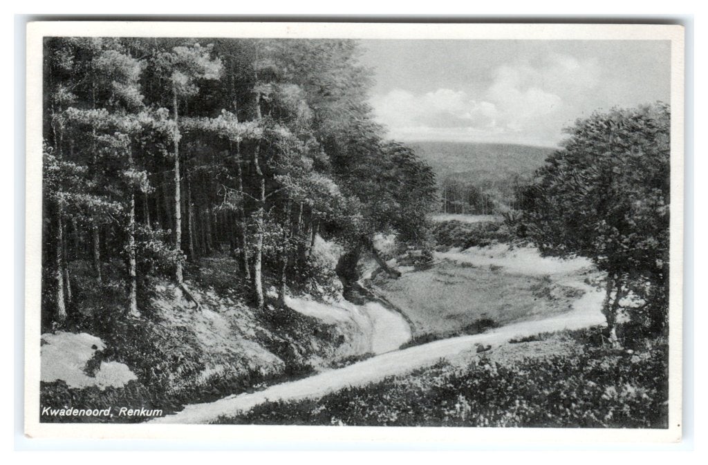 Renkum, Kwadenoord, Verzamelen, Ansichtkaarten | Nederland, Ophalen of Verzenden, 1940 tot 1960, Gelopen, Gelderland