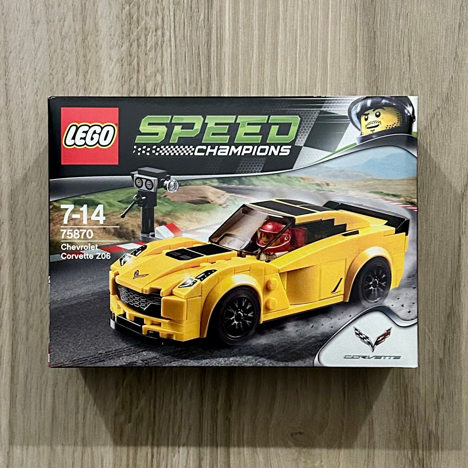 Lego 75870 Speed Champions Chevrolet Corvette Z06 (Nieuw), Lego, Nieuw, Complete set, Compleet