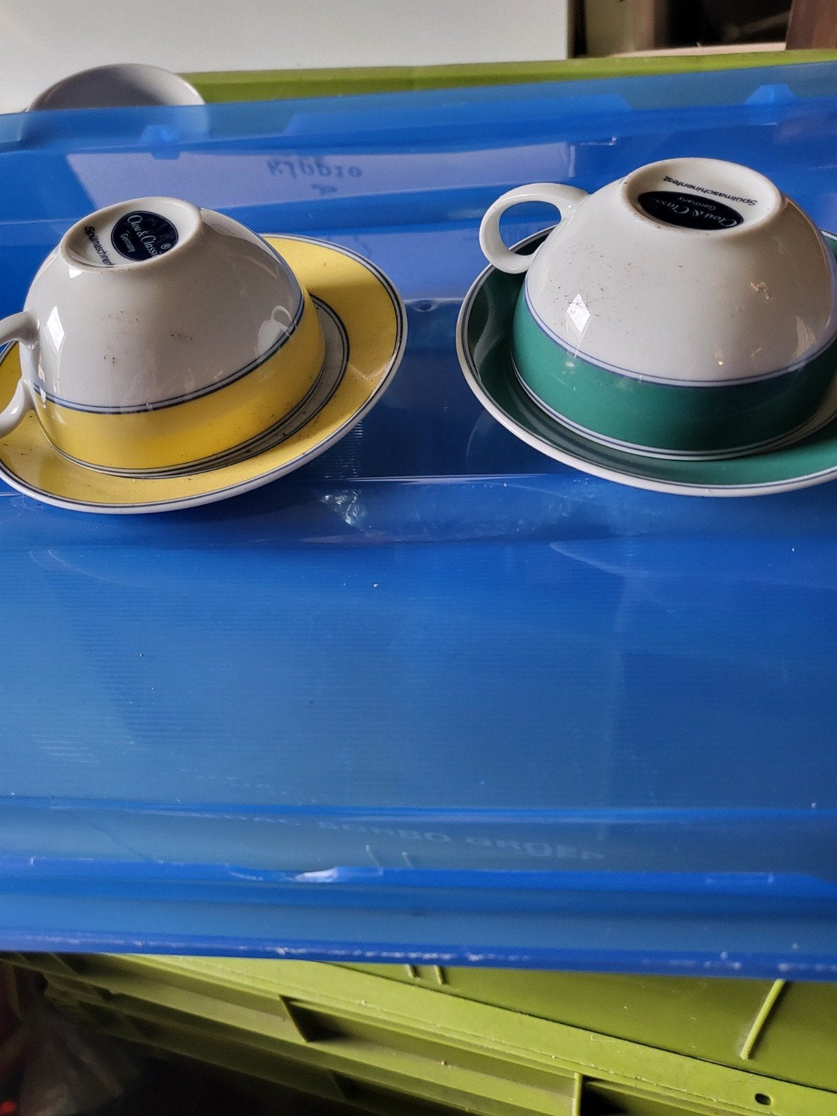 Vintage kop en schotels, Ophalen of Verzenden, Overige stijlen, Kop(pen) en/of Schotel(s)