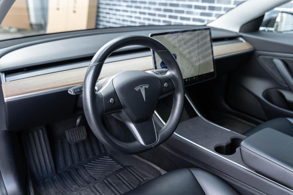 Tesla Model 3 Standard RWD Plus 60 kWh | Panoramadak | LED K, Auto's, 238 pk, Gebruikt, Electronic Stability Program (ESP), Zwart