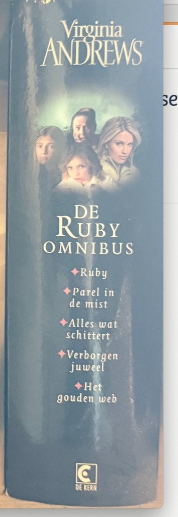Virginia Andrews - Ruby serie, Boeken, Ophalen of Verzenden, Gelezen