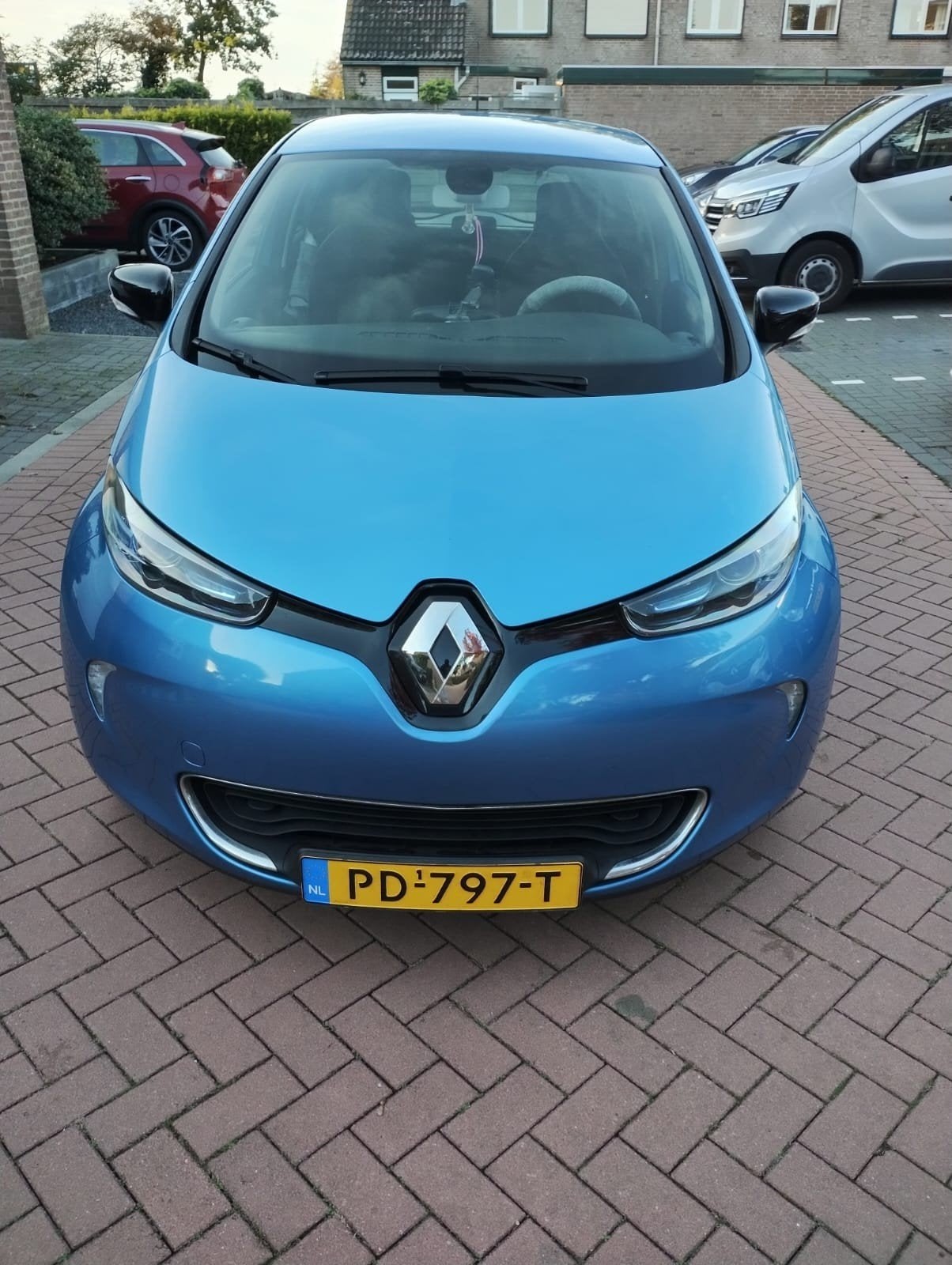 Renault ZOE R90 92pk  2017 Blauw.incl koop accu!!, 135 min, Origineel Nederlands, Elektrisch, Particulier