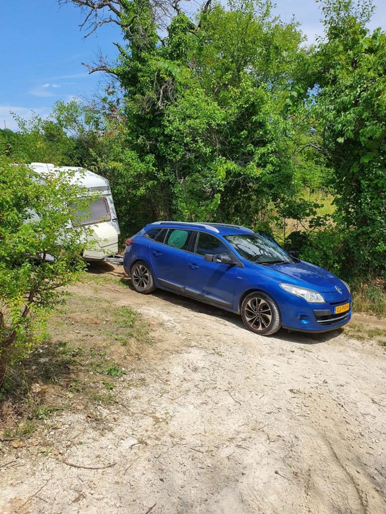 Renault Mégane 1.5 DCI Estate station 2011 Blauw  BOSE, Auto's, Voorwielaandrijving, Zwart, 4 cilinders, Blauw