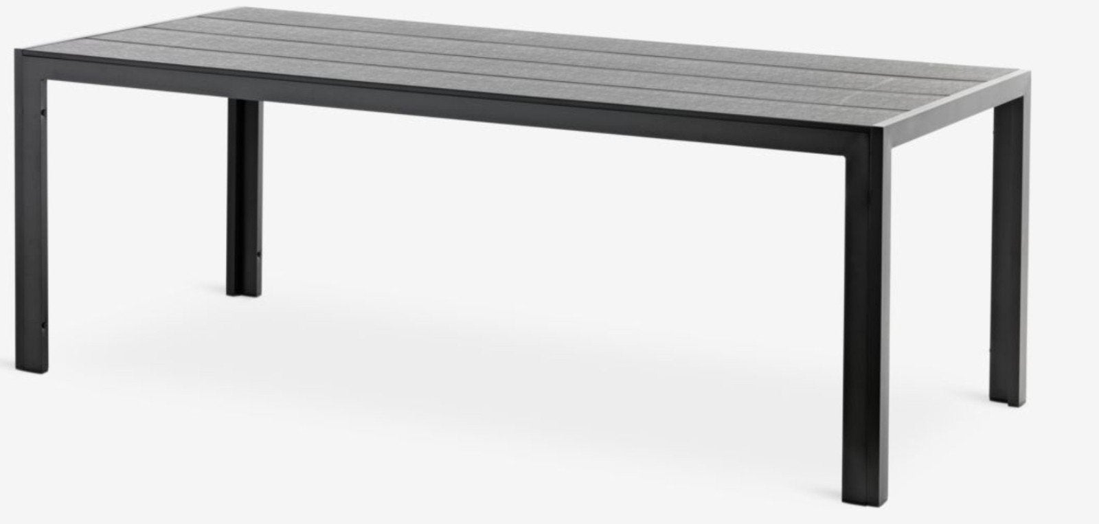 Jysk Maderup rechthoekige tuintafel voor 6 stoelen, Ophalen of Verzenden, Gebruikt, Rechthoekig, Overige materialen