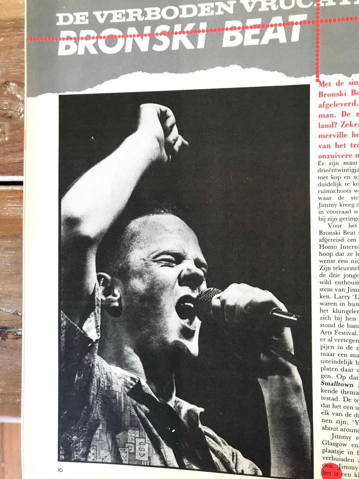 OOR Magazine 1984 PSYCHEDELIC FURS Bronski Beat BEATLES Sade, Ophalen of Verzenden, Zo goed als nieuw, Muziek, Film of Tv
