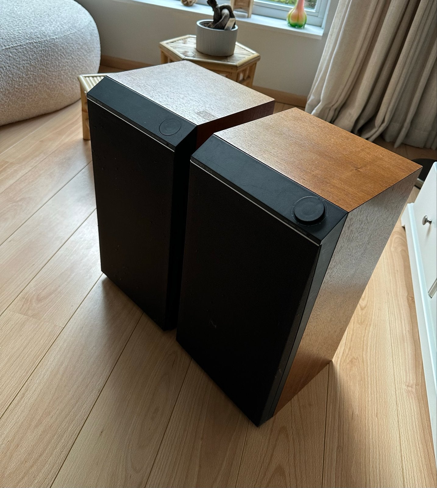 Jamo 704 Hifi Speakers - Vintage Geluidskwaliteit, Audio, Tv en Foto, Ophalen, Vloerstaande luidspreker, Gebruikt, 60 tot 120 watt