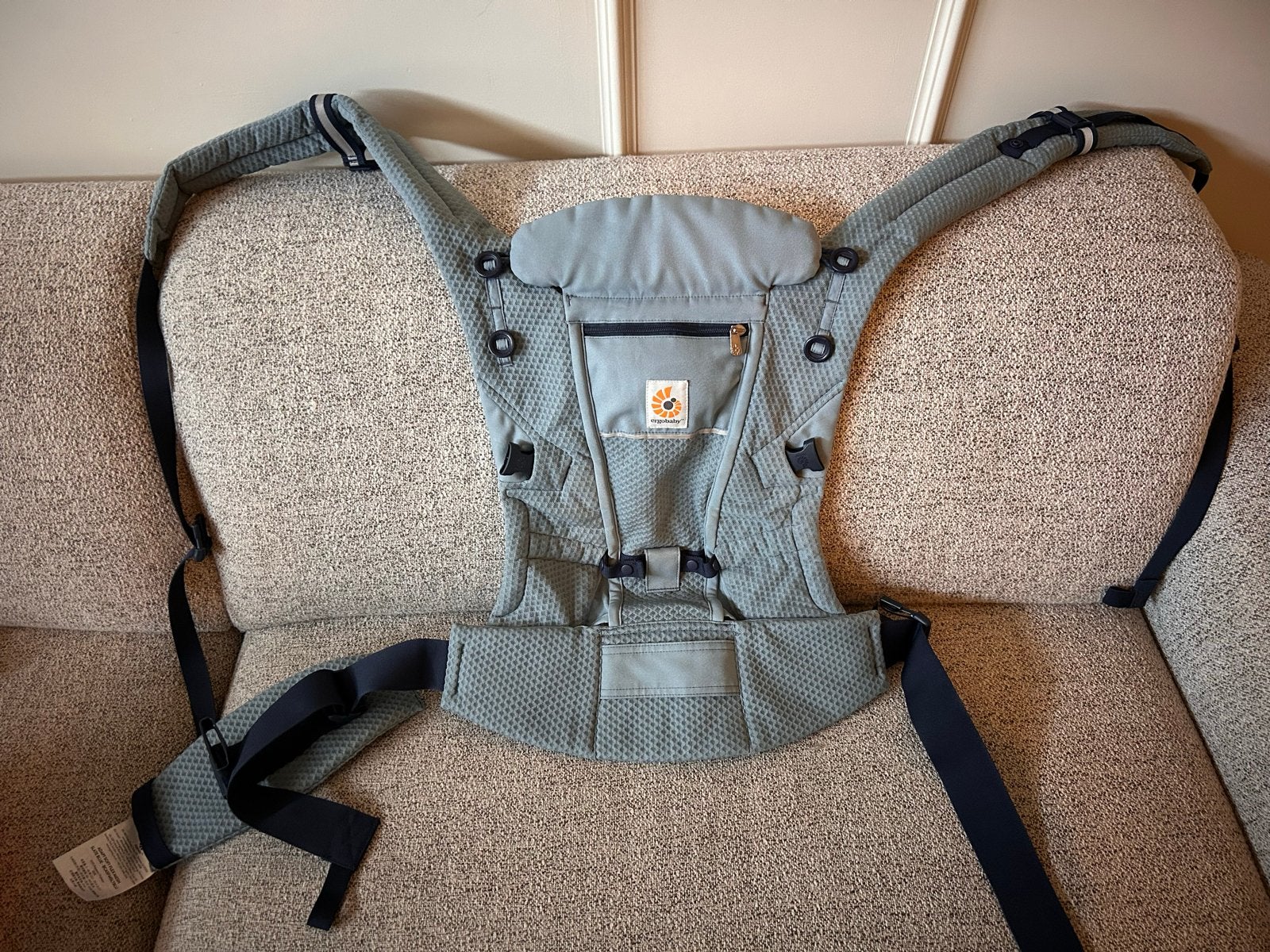Ergobaby draagzak: Adapt SoftFlex Mesh - State Blue, Ophalen, Gebruikt, Draagzak, Overige merken