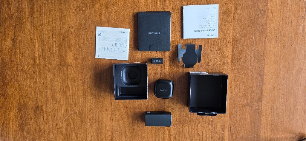 Samsung Galaxy Buds Pro SM-R190 linker oortje + case, Zwart, Ophalen of Verzenden, Zo goed als nieuw, In oorschelp (earbud)